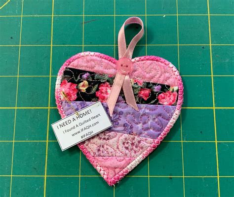 Go to the I Found a Quilted Heart website. . I found a quilted heart